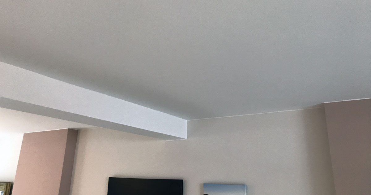 Pose de faux-plafond - après - Marek Rénovation